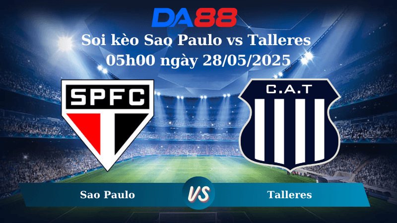 DA88 Nhận định soi kèo Sao Paulo vs Talleres 05h00 ngày 28/05/2025 - Copa Libertadores