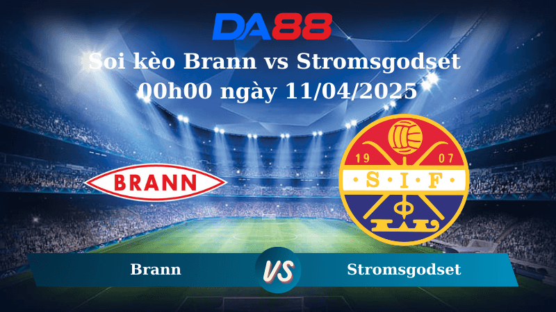 DA88 Nhận định soi kèo Brann vs Stromsgodset 00h00 ngày 11/04/2025 - VĐQG Na Uy