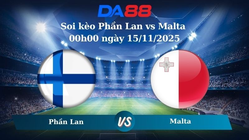 DA88 Nhận định soi kèo Phần Lan vs Malta 00h00 ngày 15/11/2025 – Vòng loại World Cup 2026