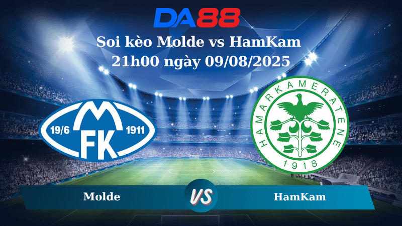 DA88 Nhận định soi kèo Molde vs HamKam 21h00 ngày 09/08/2025 – VĐQG Na Uy